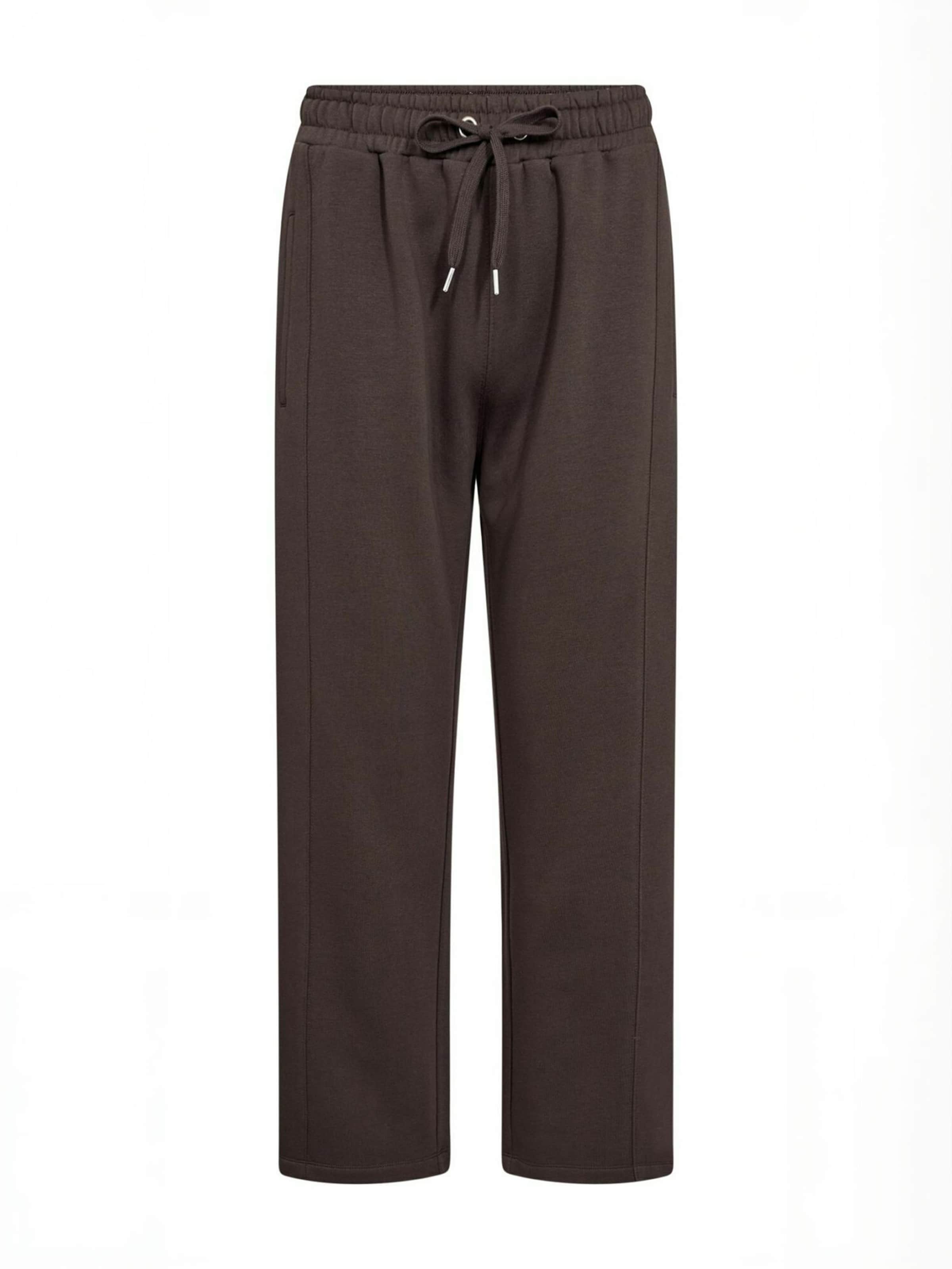 Levete Room Regular Broek ' LR-NUKA ' in Zwart: voorkant