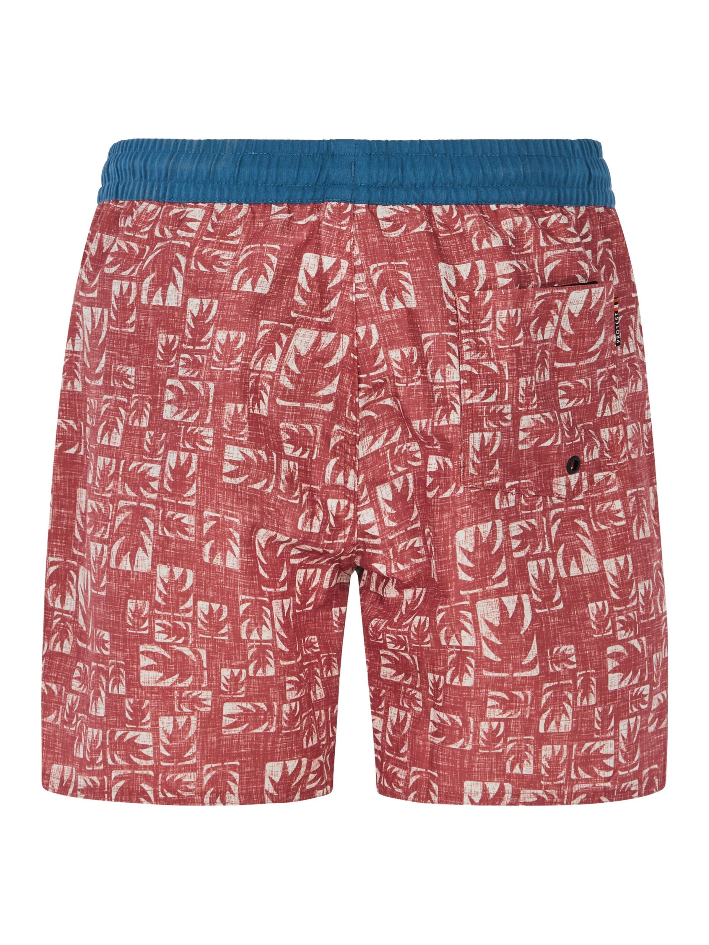 PROTEST Board Shorts 'PRTSurfin JR' in Red