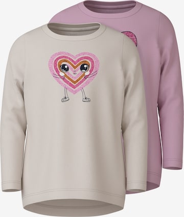 Maglietta 'NMFVIX' di NAME IT in rosa: frontale