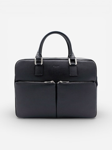 Cheval Firenze Aktentas 'Oliver New' in Zwart: voorkant