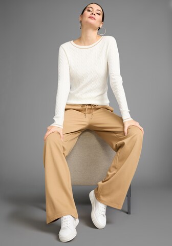 HECHTER PARIS Pullover in Weiß