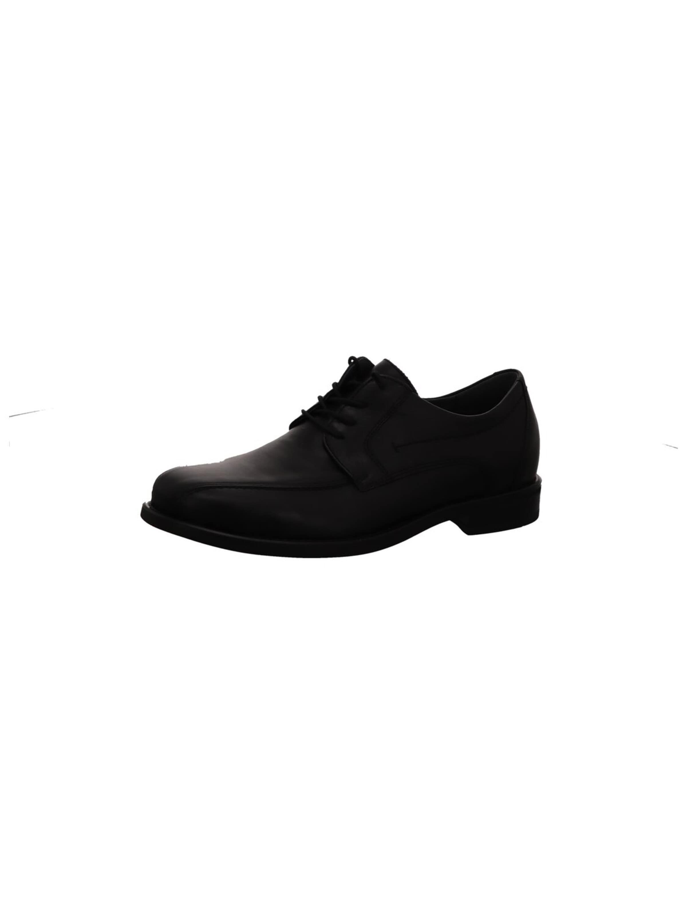Scarpa stringata 'Schnürschuh Herren 319004-149/001 Echtleder in schwarz' di WALDLÄUFER in nero: frontale