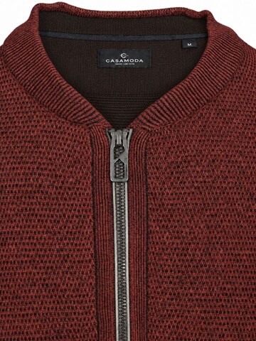 CASA MODA Knit Cardigan in Red