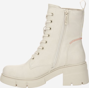 Bottines à lacets Refresh en blanc