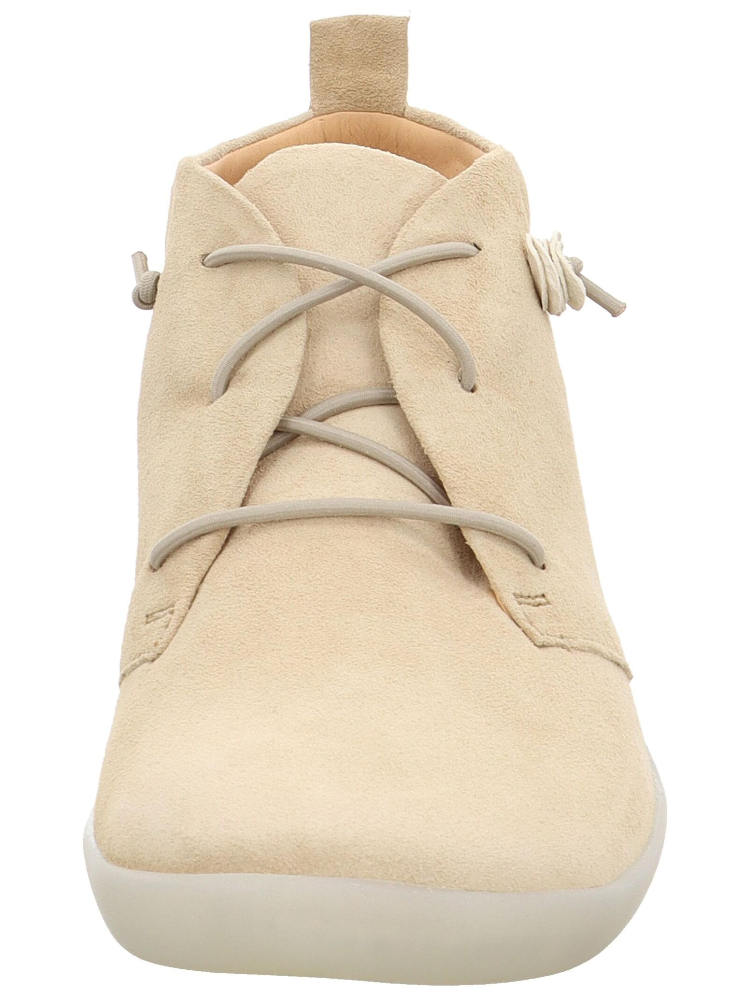 THINK! Schnürstiefelette in Beige