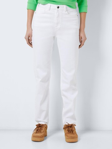 Noisy may Regular Jeans 'Moni' in White