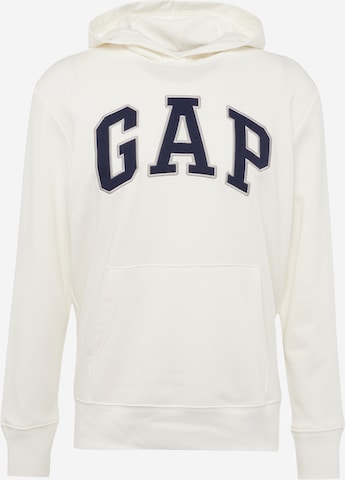 GAP Sweatshirt in Wit: voorkant