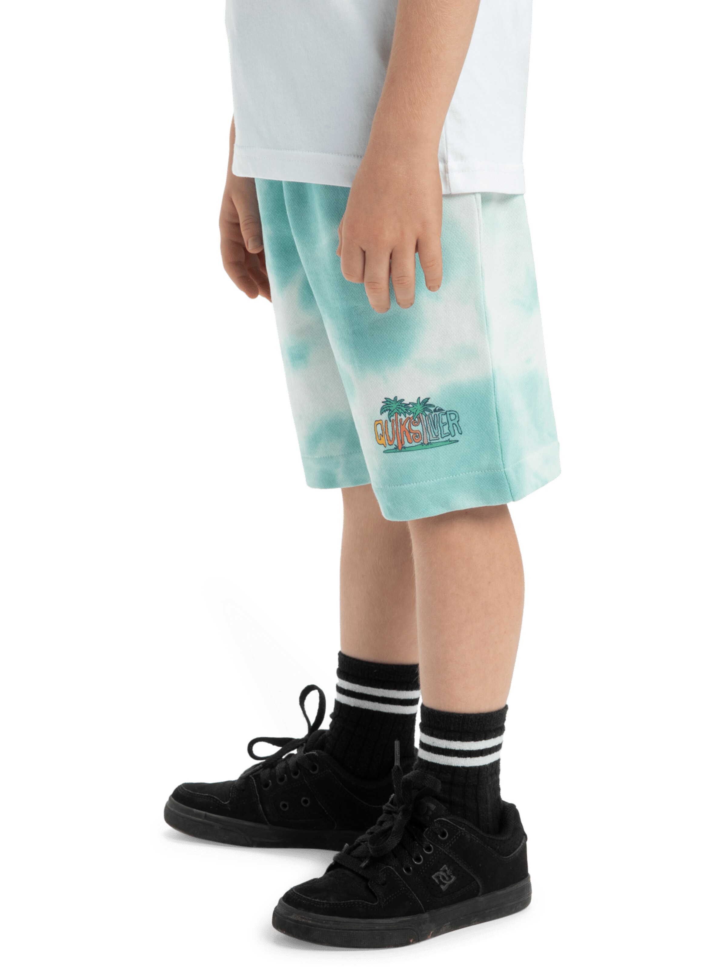 QUIKSILVER Regular Pants 'Tie Dye' in Blue