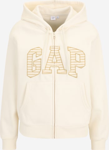 Gap Tall Mikina 'HERITAGE' – bílá: přední strana