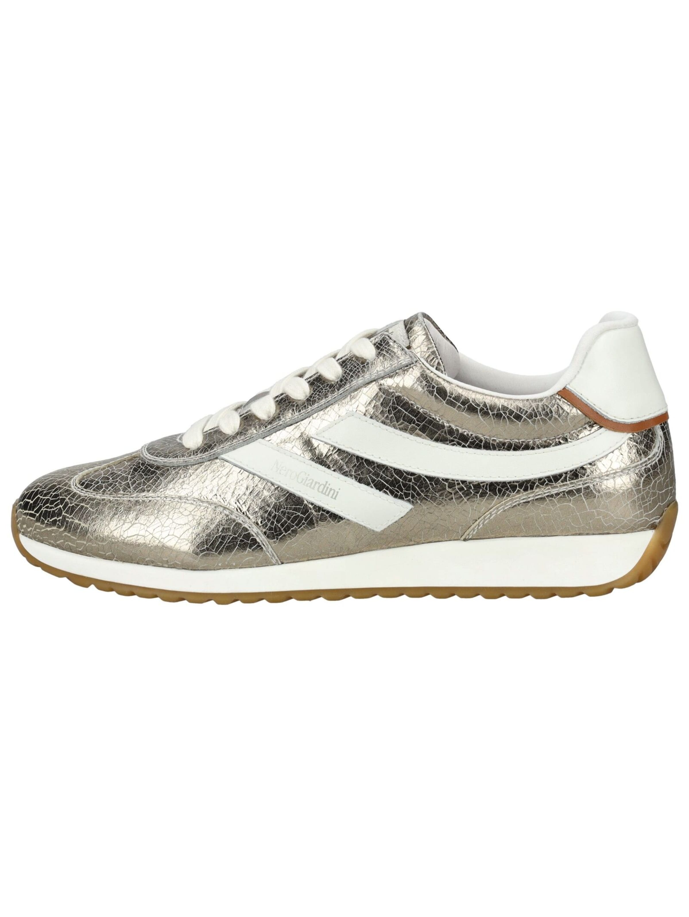 Nero Giardini Platform trainers in Gold