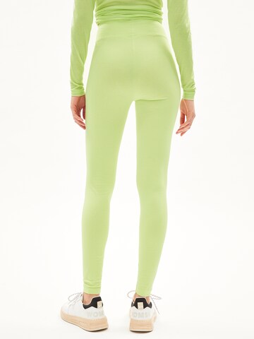 ARMEDANGELS Skinny Leggings FARIBAA in Grün