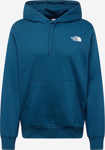 Sweat-shirt 'SIMPLE DOME' THE NORTH FACE en vert : devant