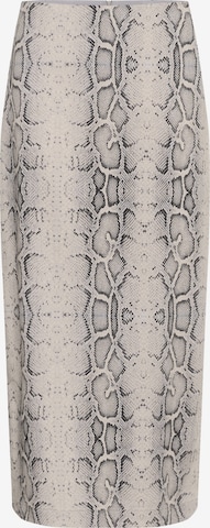 SOAKED IN LUXURY Skirt 'Xala' in Grey: front