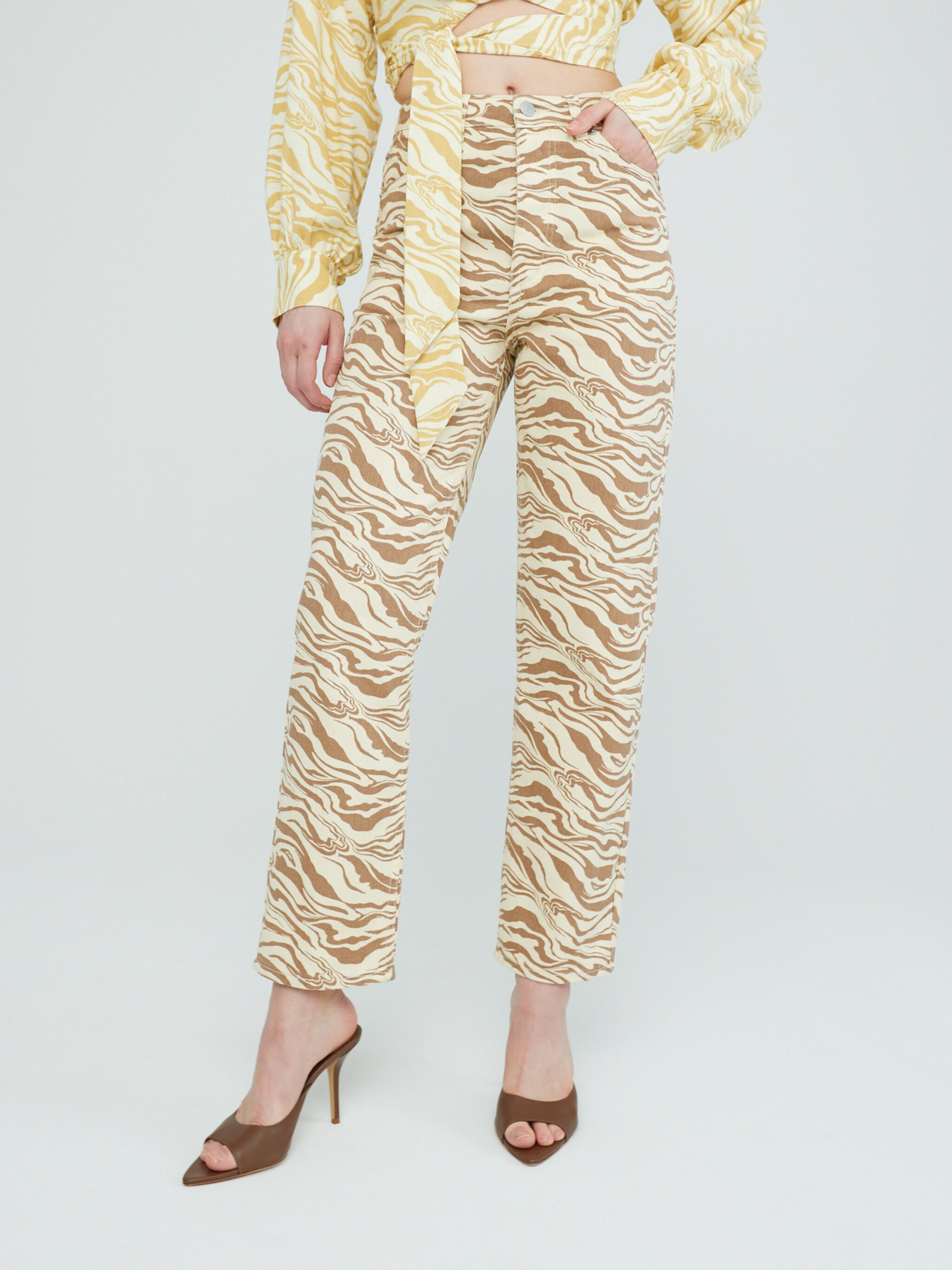 EDITED Produkte Jeans 'Simea' creme