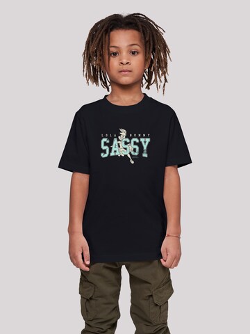 F4NT4STIC Shirt 'Looney Tunes Lola Bunny Sassy' in Black: front