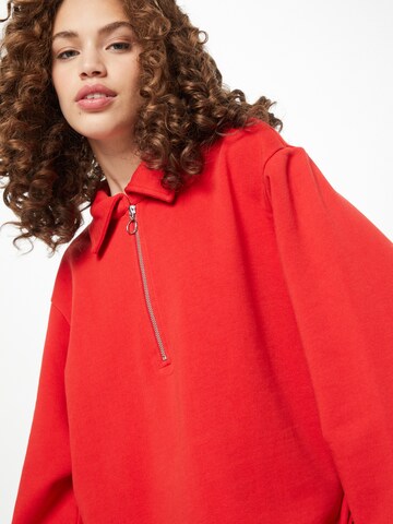 Thinking MU Sweatshirt 'LAVA' in Rot