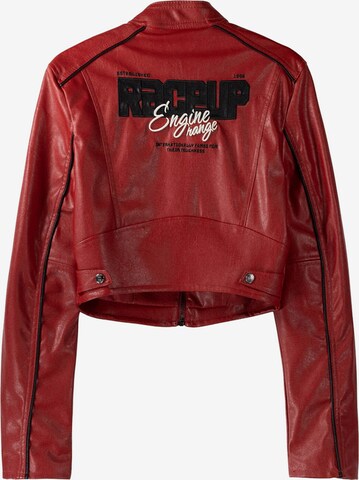 Bershka Between-Season Jacket in Red