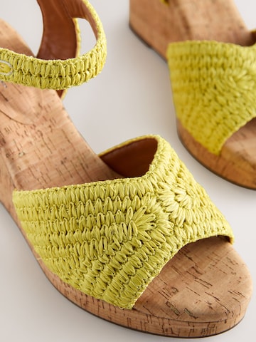 Next - Sandálias com tiras 'Forever Comfort' em verde