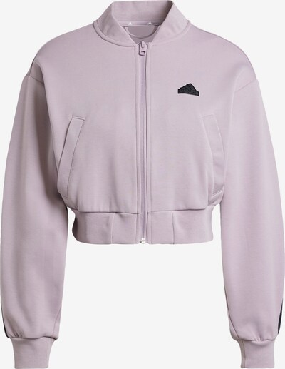 ADIDAS SPORTSWEAR Sports sweat jacket 'Future Icons' in Lilac / Black, Item view