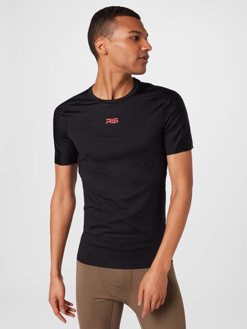 4F Sportshirt in Schwarz: predná strana