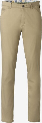 MEYER Regular Chino 'Chicago' in Beige: voorkant