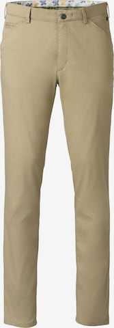Regular Pantalon chino 'Chicago' MEYER en beige : devant