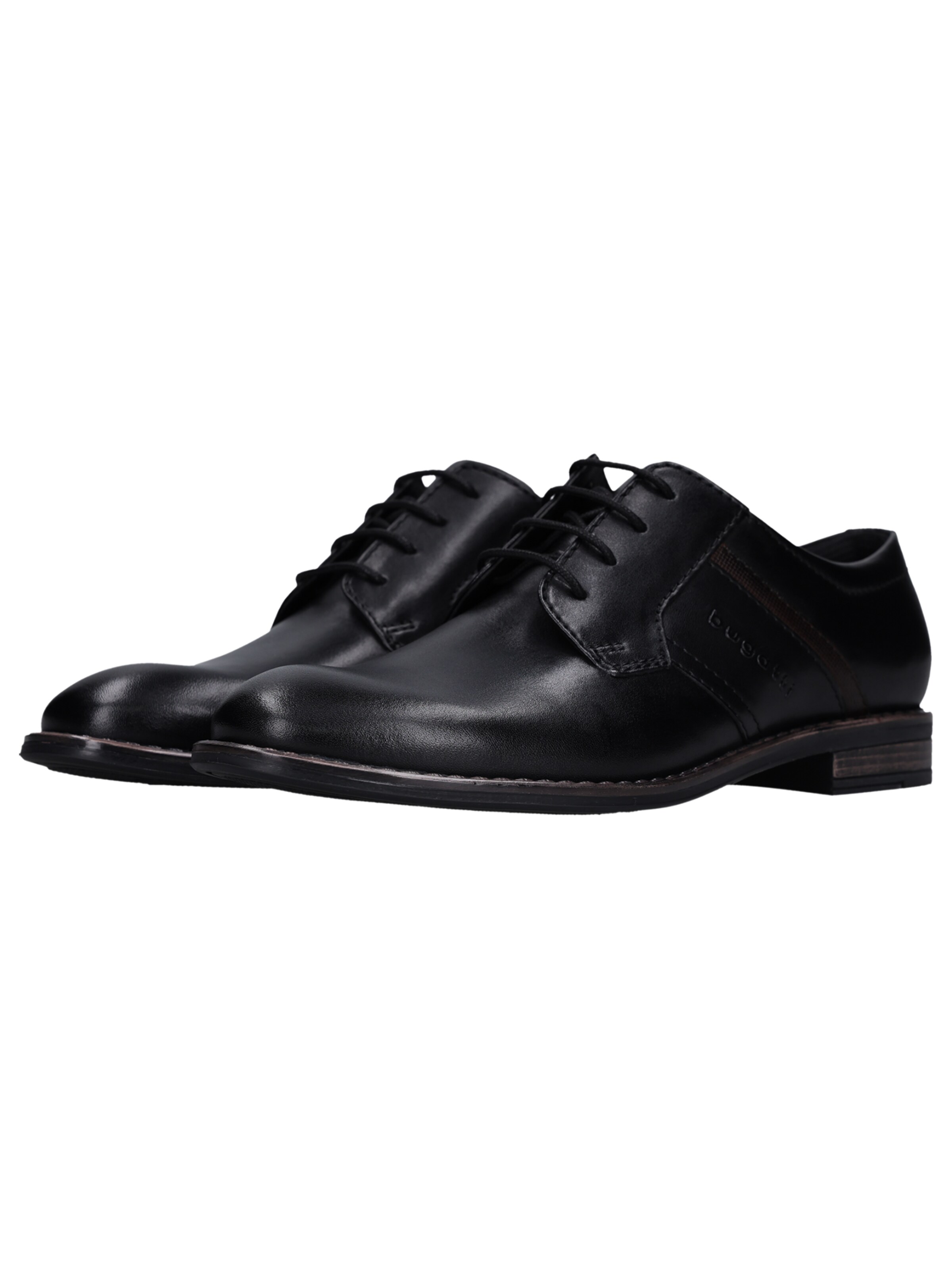 Chaussure à lacets bugatti en noir