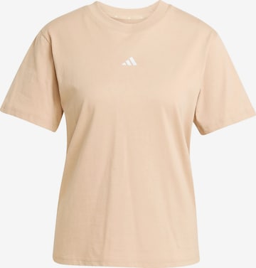 ADIDAS SPORTSWEAR Функциональная футболка в Бежевый: спереди
