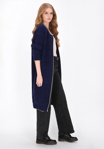 DreiMaster Vintage Strickmantel in Blau