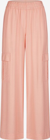 MARC AUREL Loose fit Cargo Pants in Pink: front