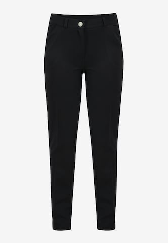 regular Pantaloni 'MELA' di Karko in nero: frontale