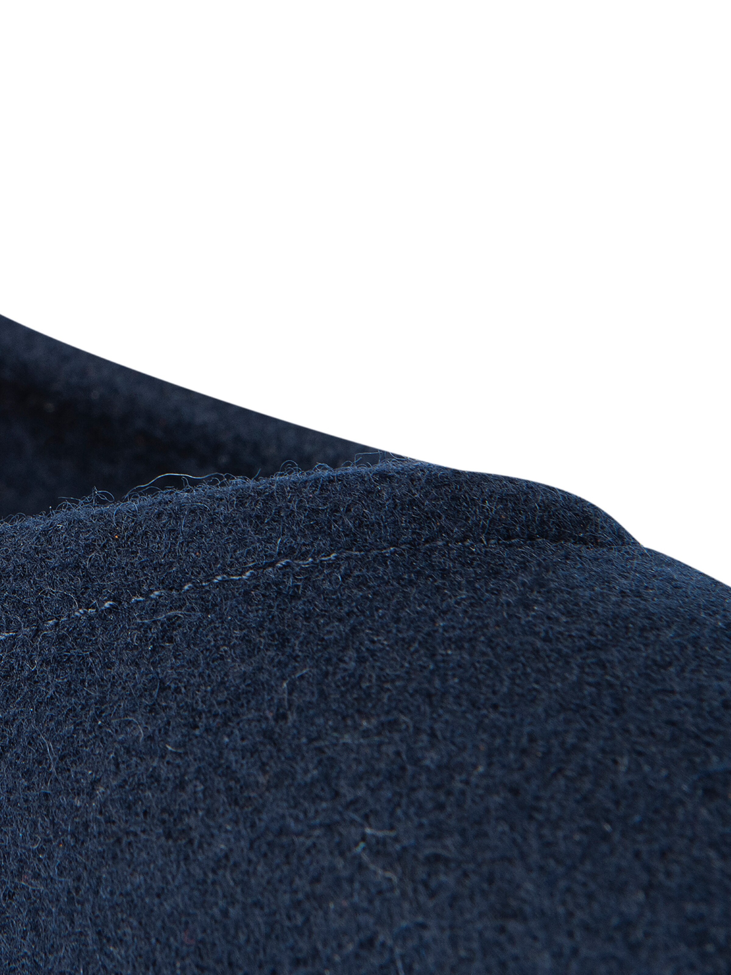 Baabuk Ballerinasko 'Wool Blacky' i blå