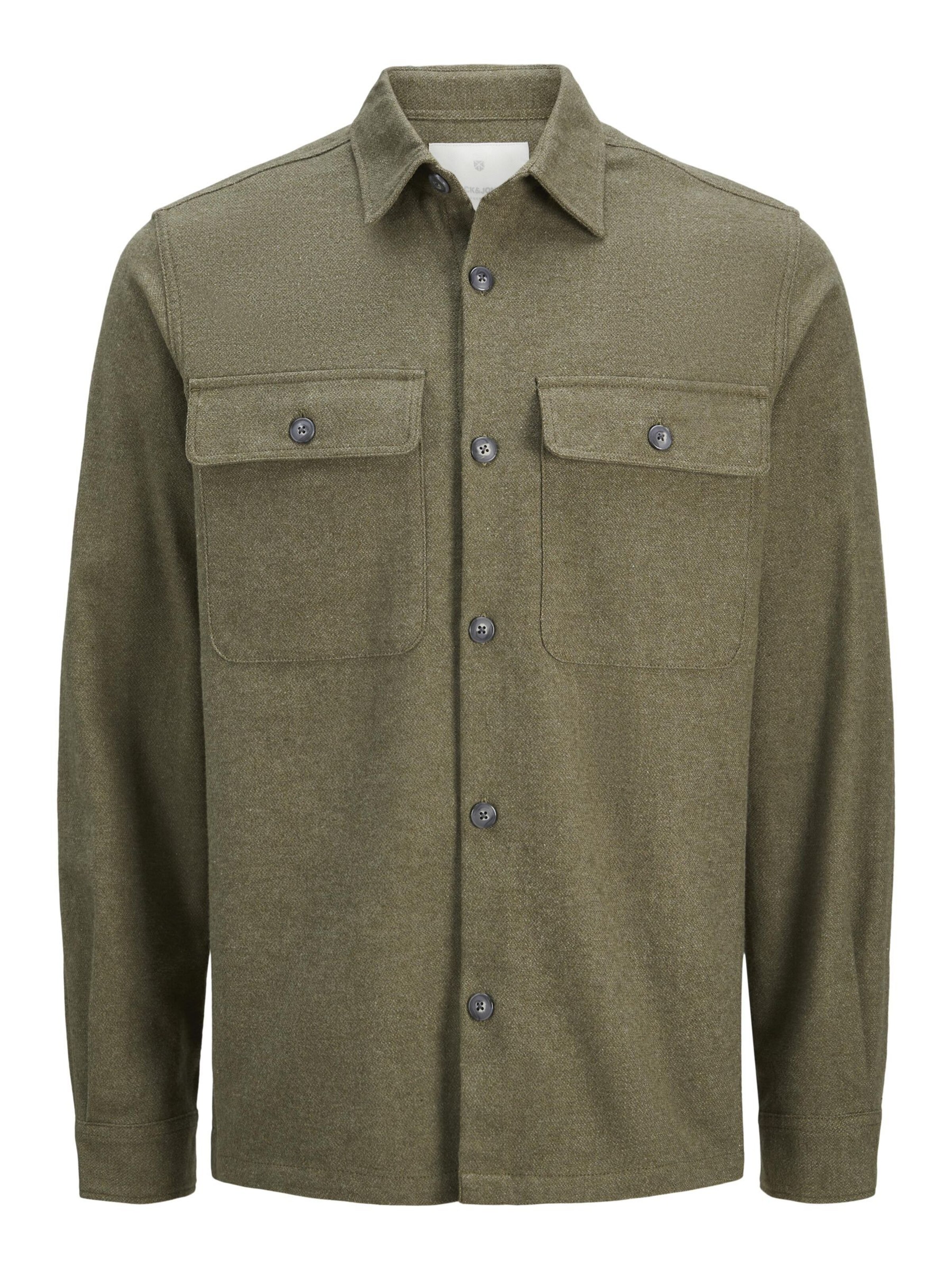 JACK & JONES Tussenjas 'JPRRaymond' in Groen: voorkant
