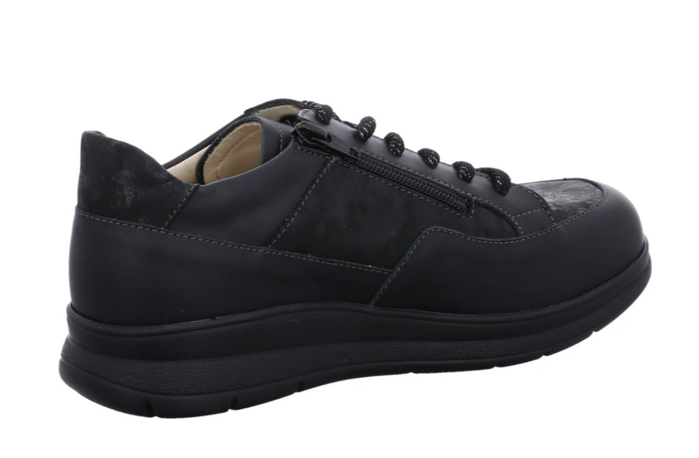 Finn Comfort Schnürschuh in Schwarz