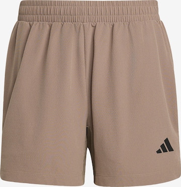Pantaloni sportivi 'D4T PrimeLift' di ADIDAS PERFORMANCE in beige: frontale