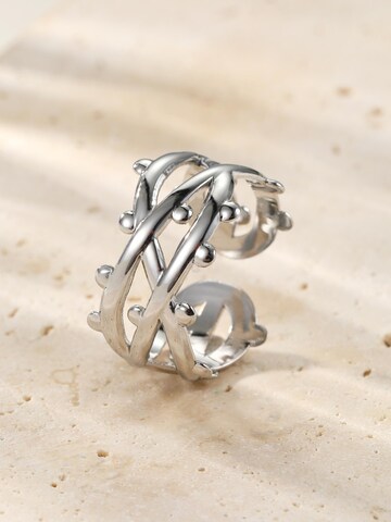 Hey Happiness Ring 'Bubble Twist' in Silver