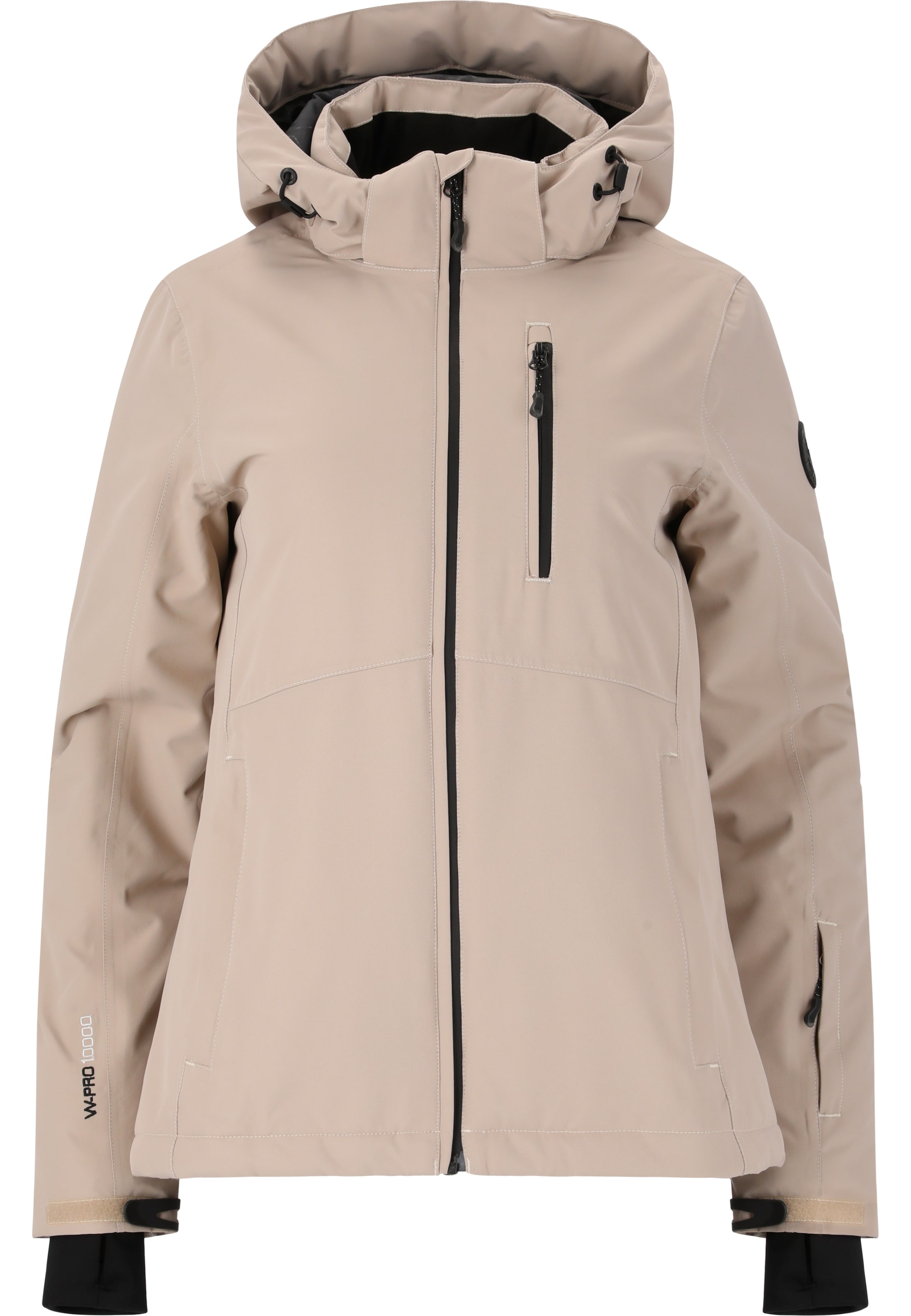 Whistler Skijacke 'Drizzle' in Beige: Vorderseite