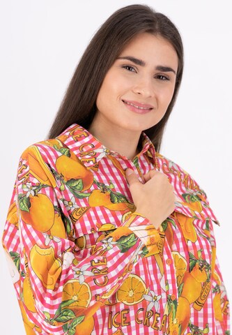 Frogbox Blouse 'Vichy' in Mixed colors