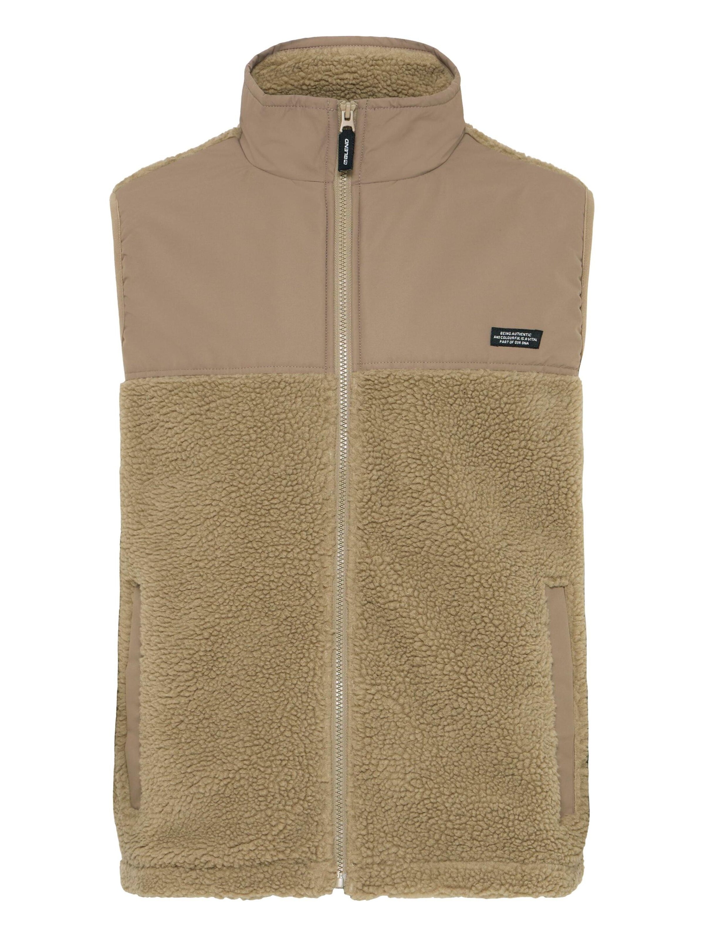 BLEND - Chaleco ' BHTorte ' en marrón: frente