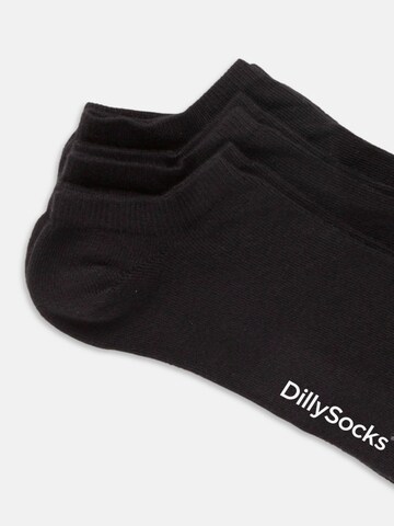 DillySocks Enkelsokken in Zwart