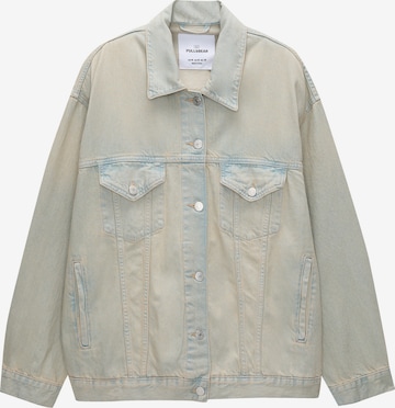 Pull&Bear Tussenjas in Beige: voorkant