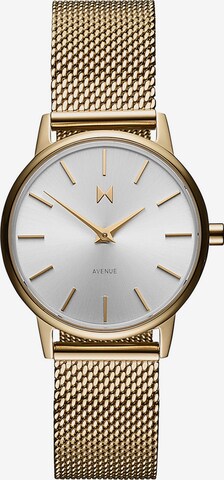 MVMT Analog Watch in Gold: front