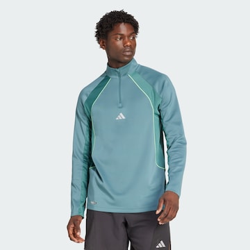 ADIDAS PERFORMANCE - Camiseta funcional en azul: frente