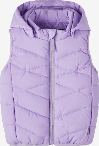 NAME IT Vest 'Memphis' in Purple: front