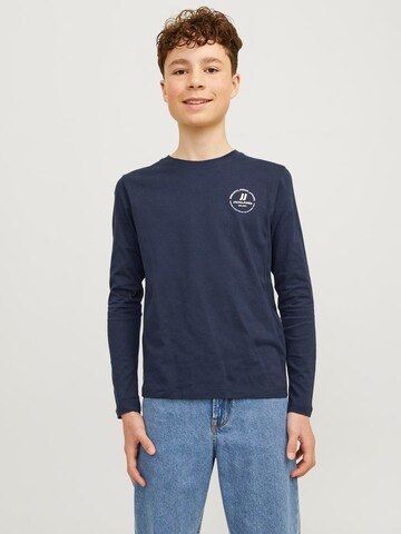 Jack & Jones Junior Тениска 'JJESWIFT' в синьо: отпред