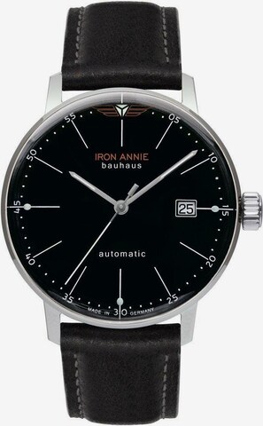 Iron Annie Analog Watch in Black: front