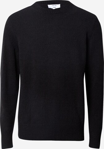 DAN FOX APPAREL Sweater 'Laurenz' in Black: front