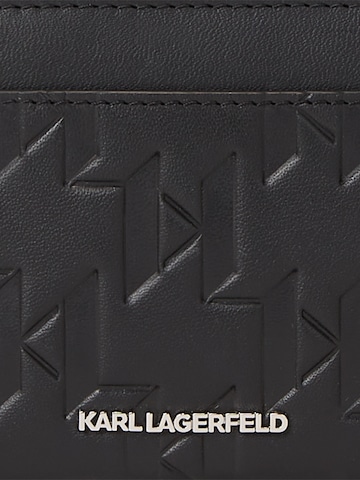 Karl Lagerfeld - Carteiras 'Loom' em preto