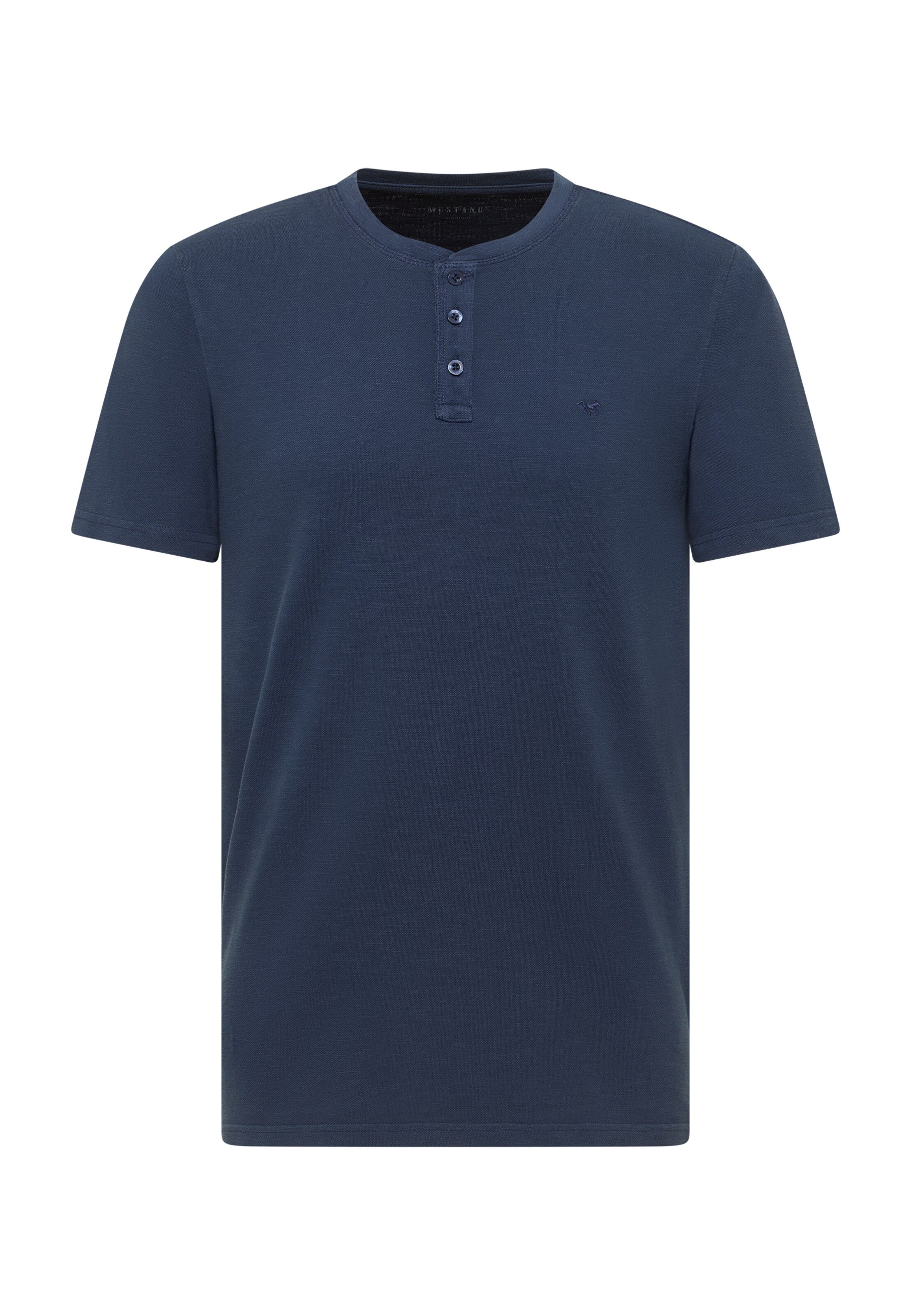 MUSTANG Shirt 'Acton' in Blau: Vorderseite
