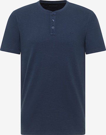 MUSTANG Shirt 'Acton' in Blau: Vorderseite